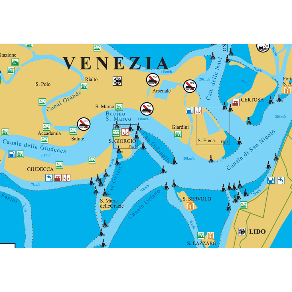 Seekarte Venedig N20