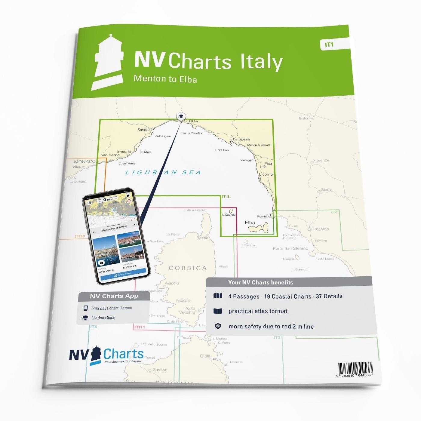 NV Seekarten Atlas Italy IT1