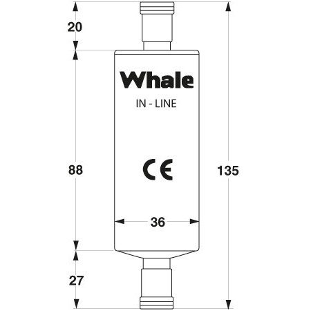 Whale Spülwasserpumpe für Elektro-Toiletten