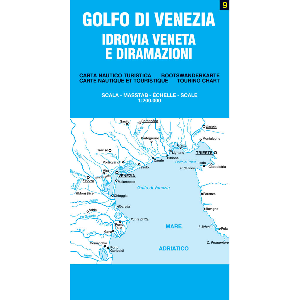 Seekarte Golf von Venedig N09
