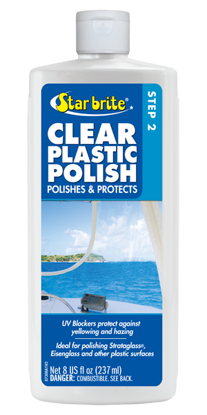 Star Brite Clear Plastic Polish Restorer Step 2
