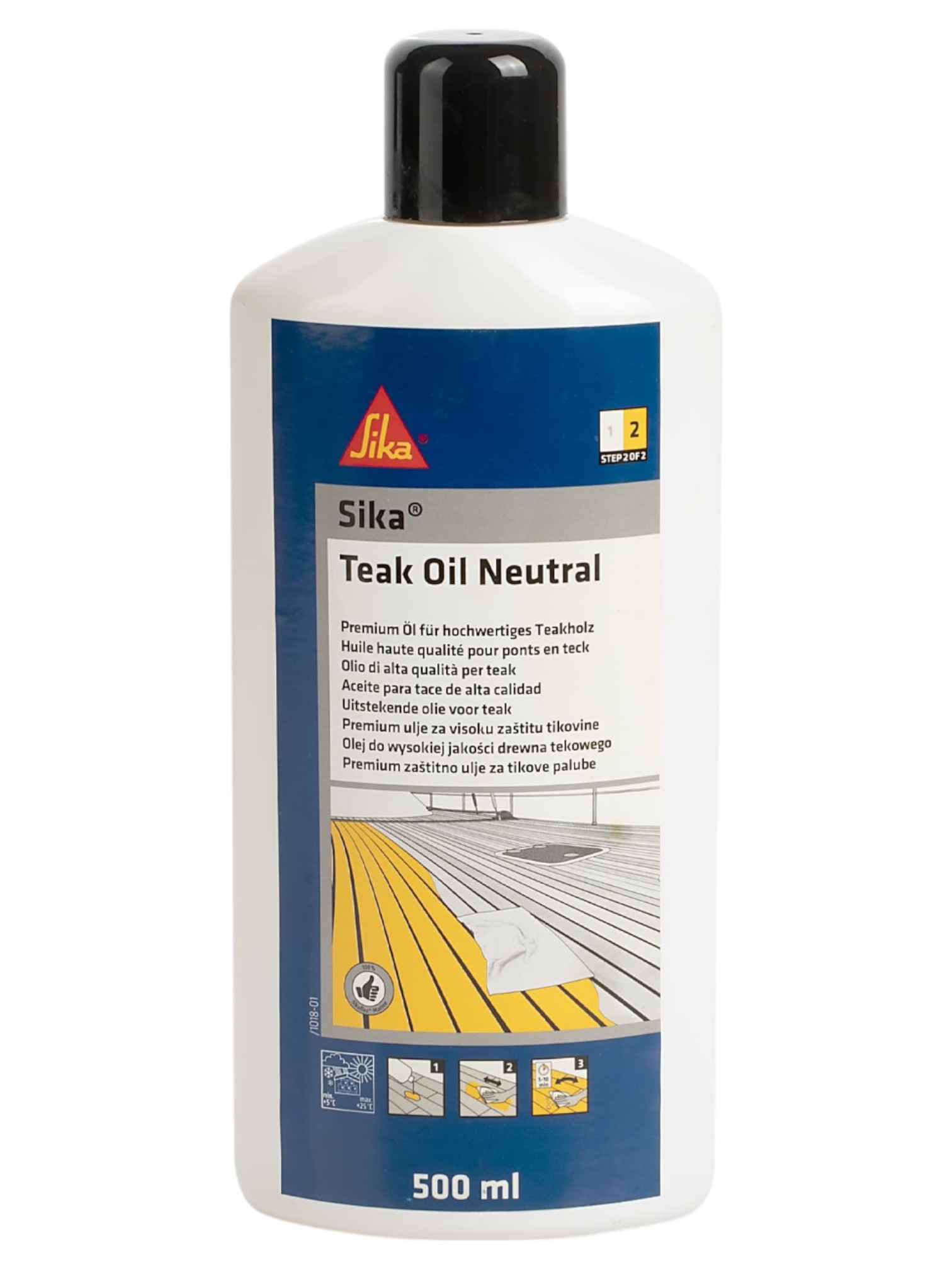 Sikaflex Teak Öl Neutral 500ml