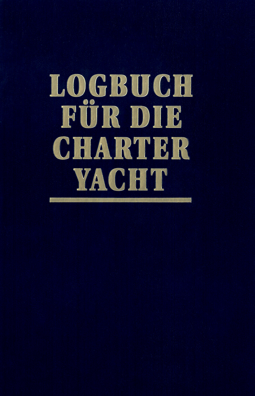 Logbuch für die Charteryacht