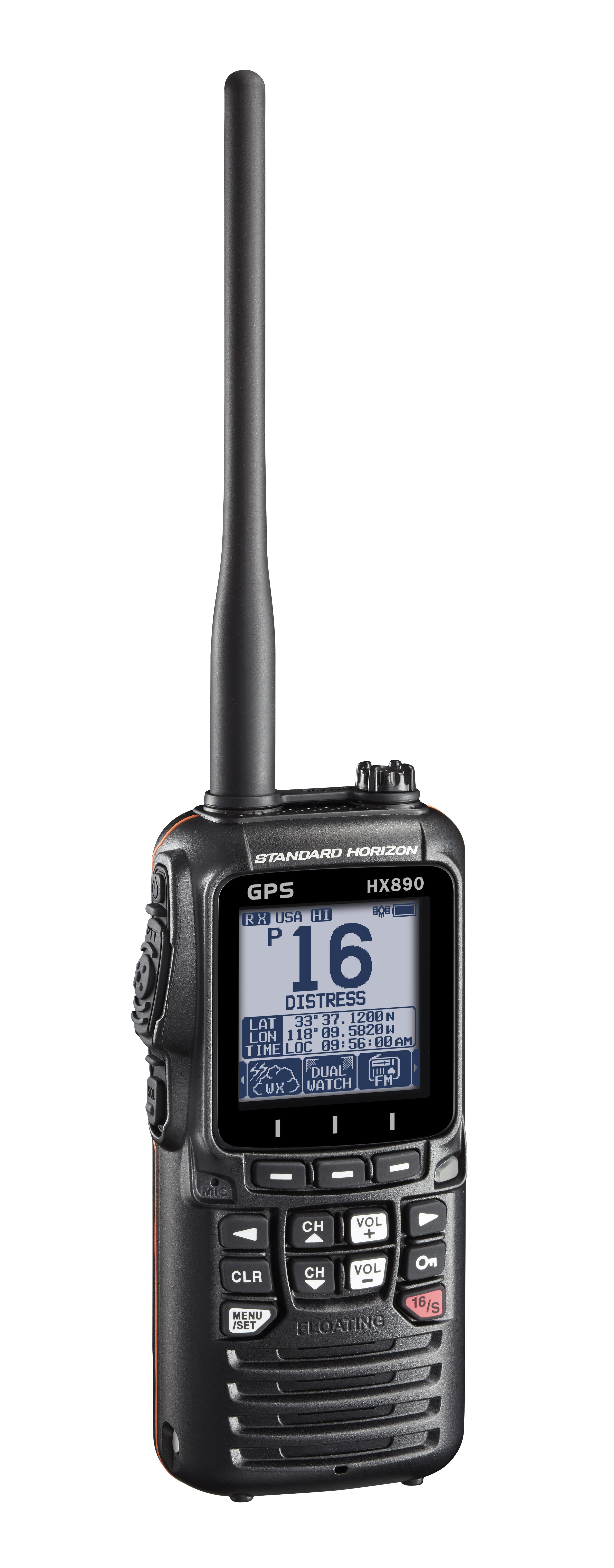 Standard Horizon HX890E GPS Handfunkgerät 