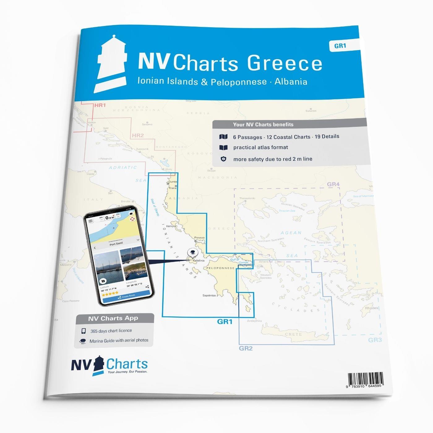 NV Seekarten Atlas GR1 Greece
