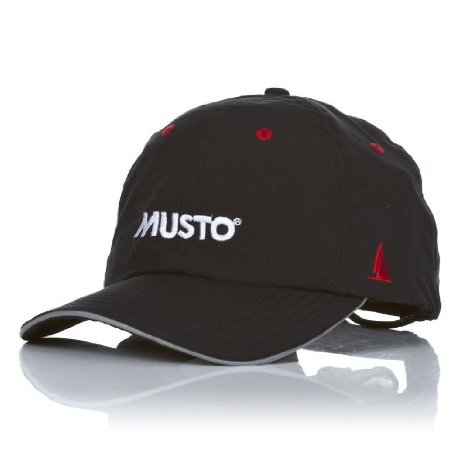Musto Fast Dry Crew Cap schwarz