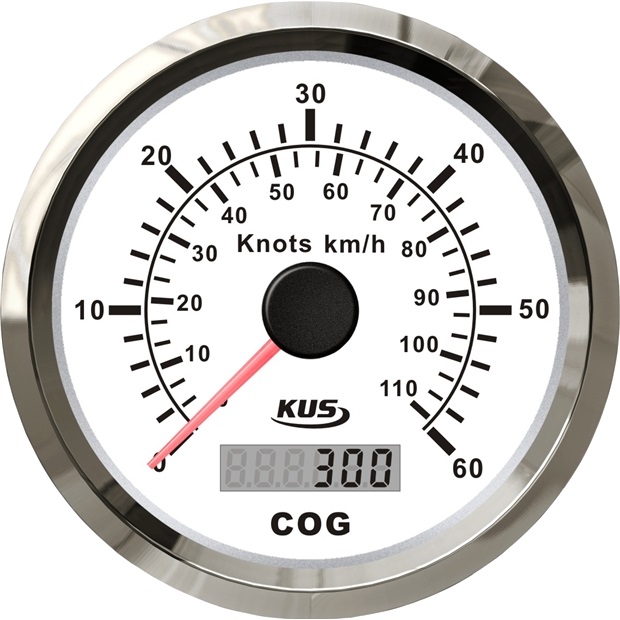 KUS GPS Speedometer analog bis 60 Knoten