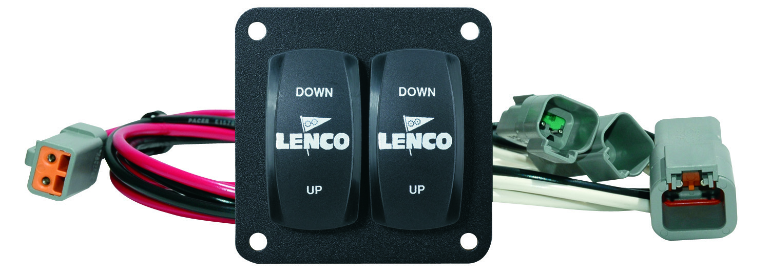 Lenco Doppelwippschalter Standard