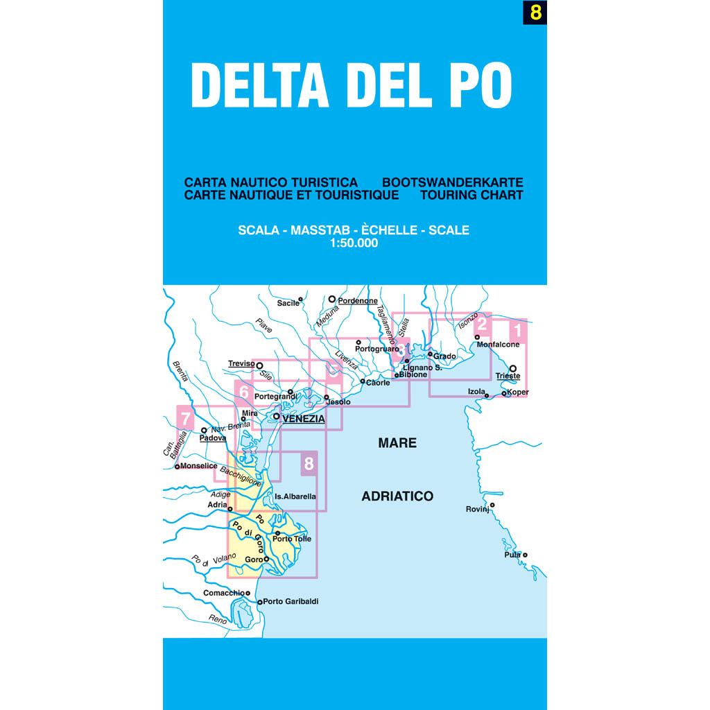 Seekarte Po Delta N08