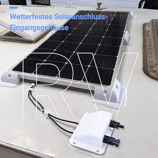 Solarkabel Borddurchlass MC4 3m Kabel, weiss