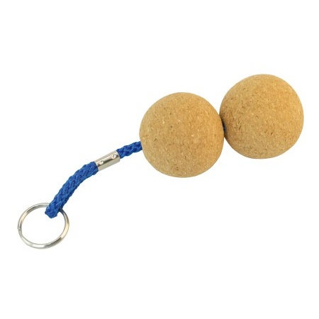 Schwimmende Schlüsselanhänger "Korkball" in 3 Varianten