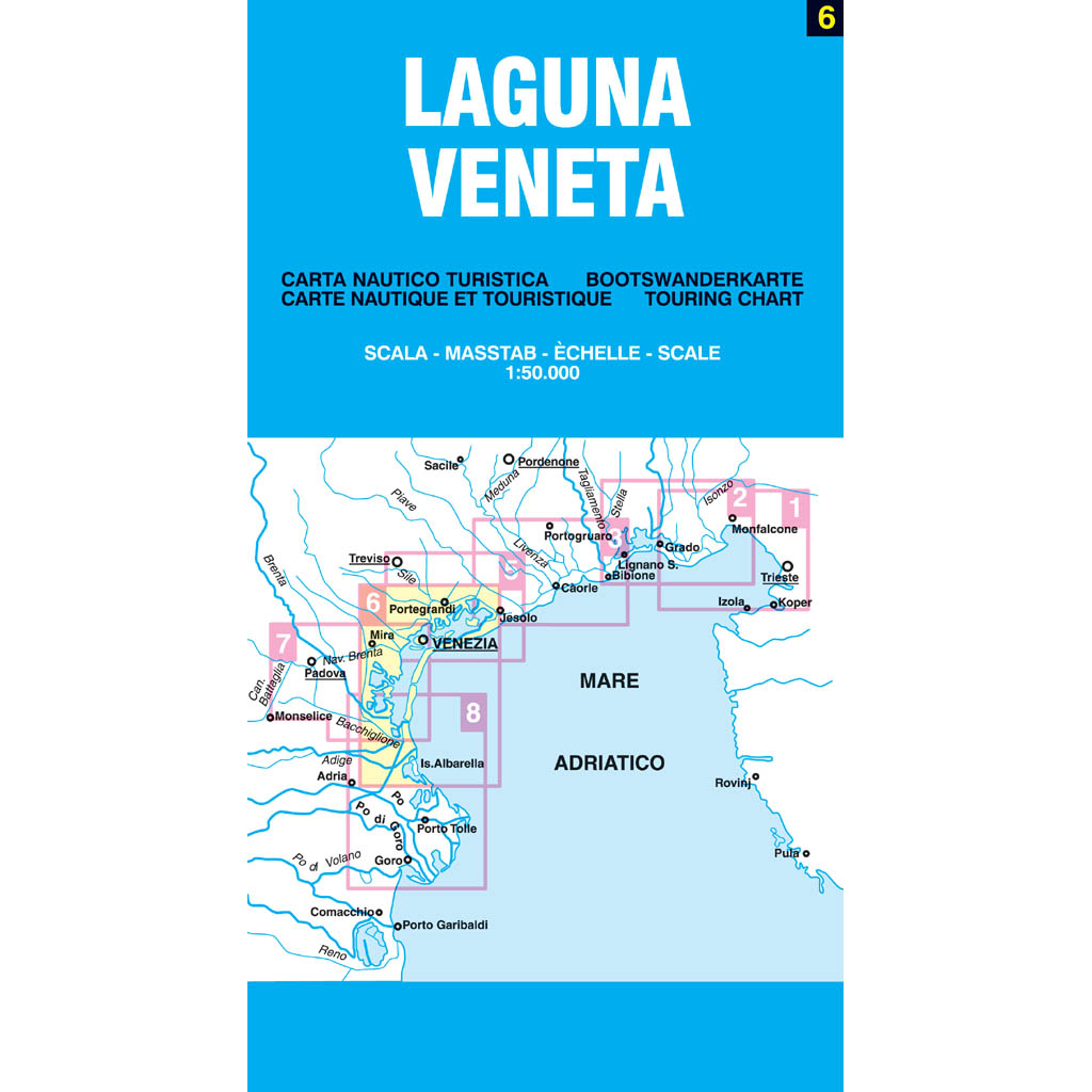 Seekarte Lagune Venedig N06
