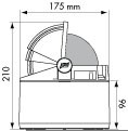 Kompass Plastimo Olympic 135 Aufbausockel