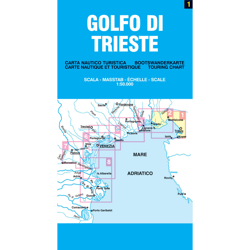 Seekarte Golf von Trieste N01