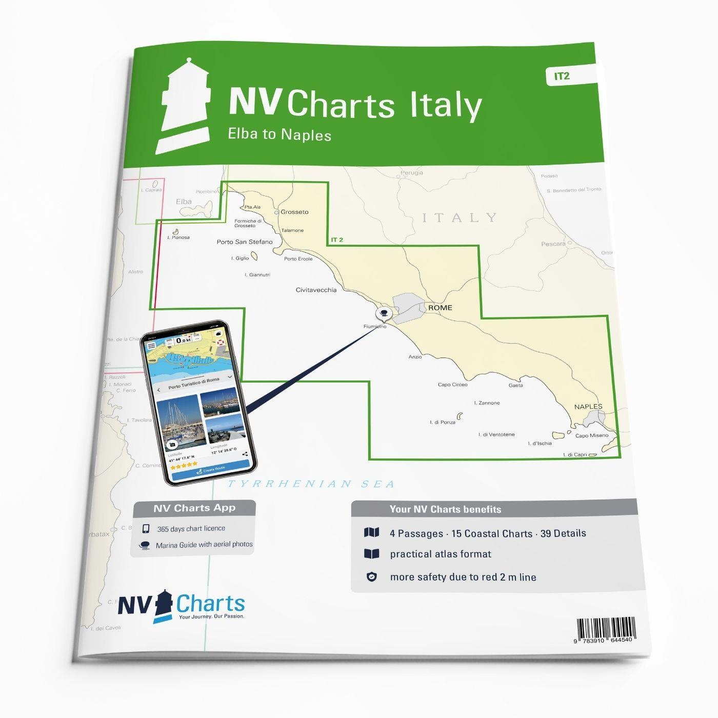 NV Seekarten Atlas Italy IT2