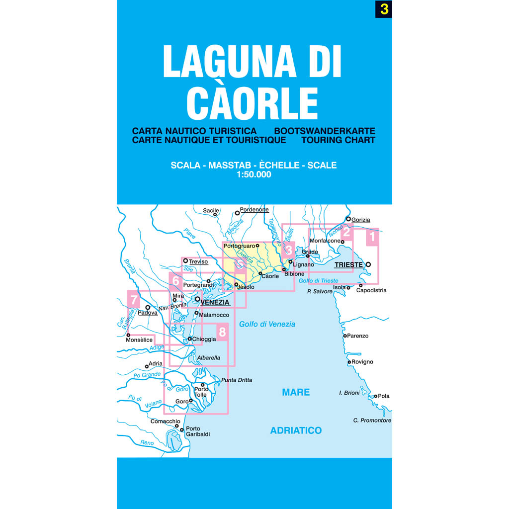 Seekarte Lagune Caorle N03