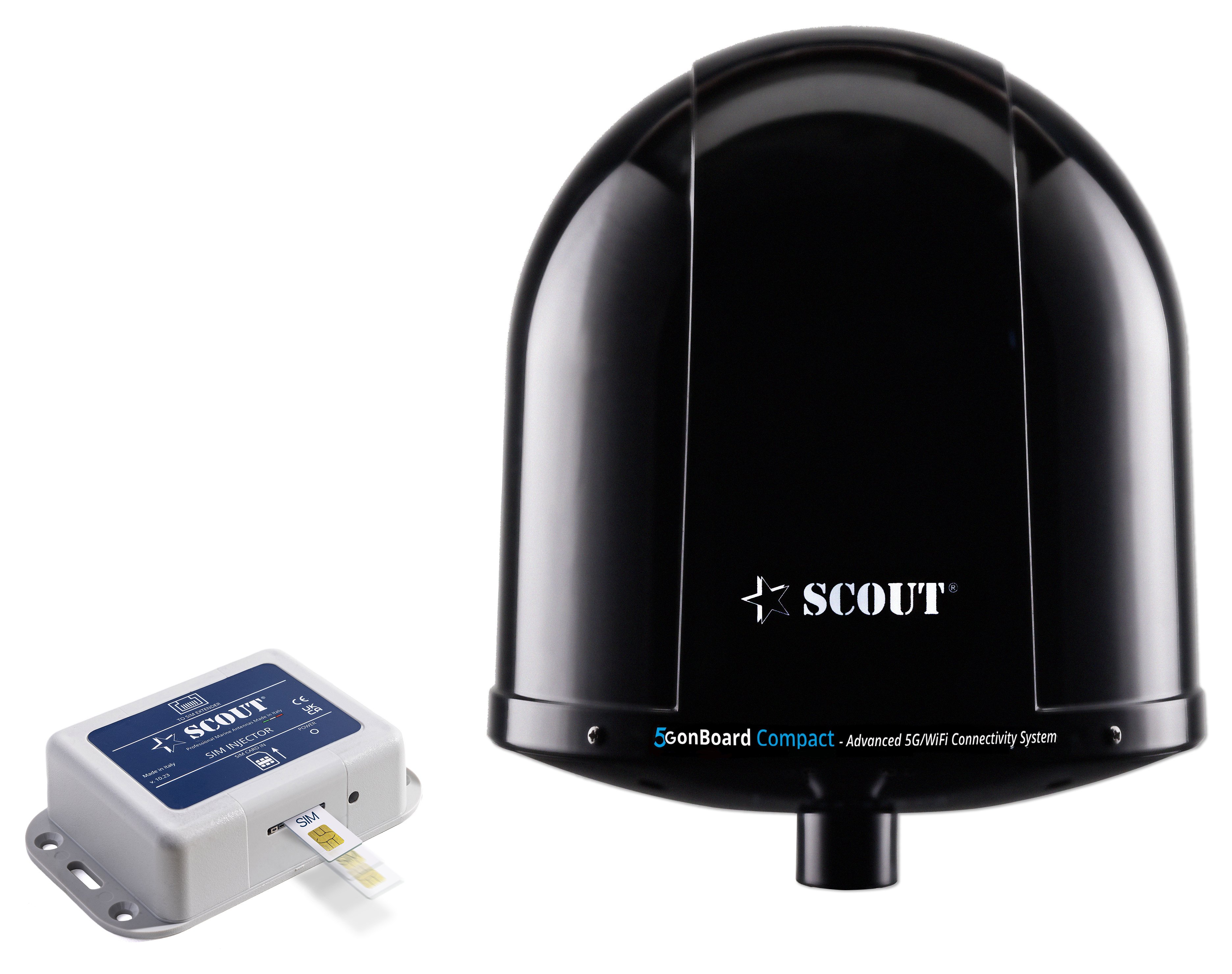 Scout 5G onBoard Compact Antenne - schwarz