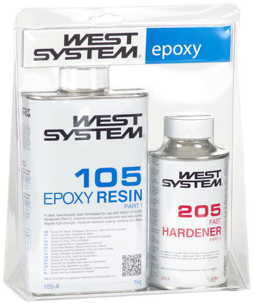 West System mittleres Epoxid Harz & Härter A-Pack
