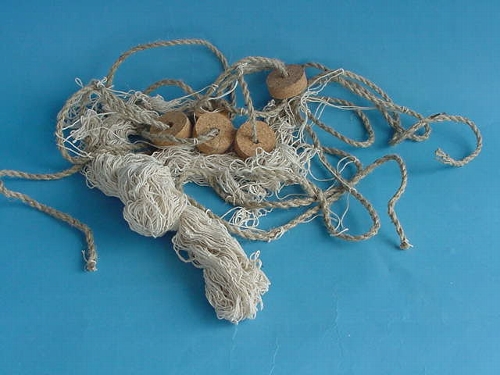 Fischernetz mit Korken