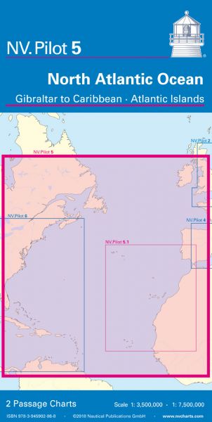 NV Passage Charts North Atlantic Ocean