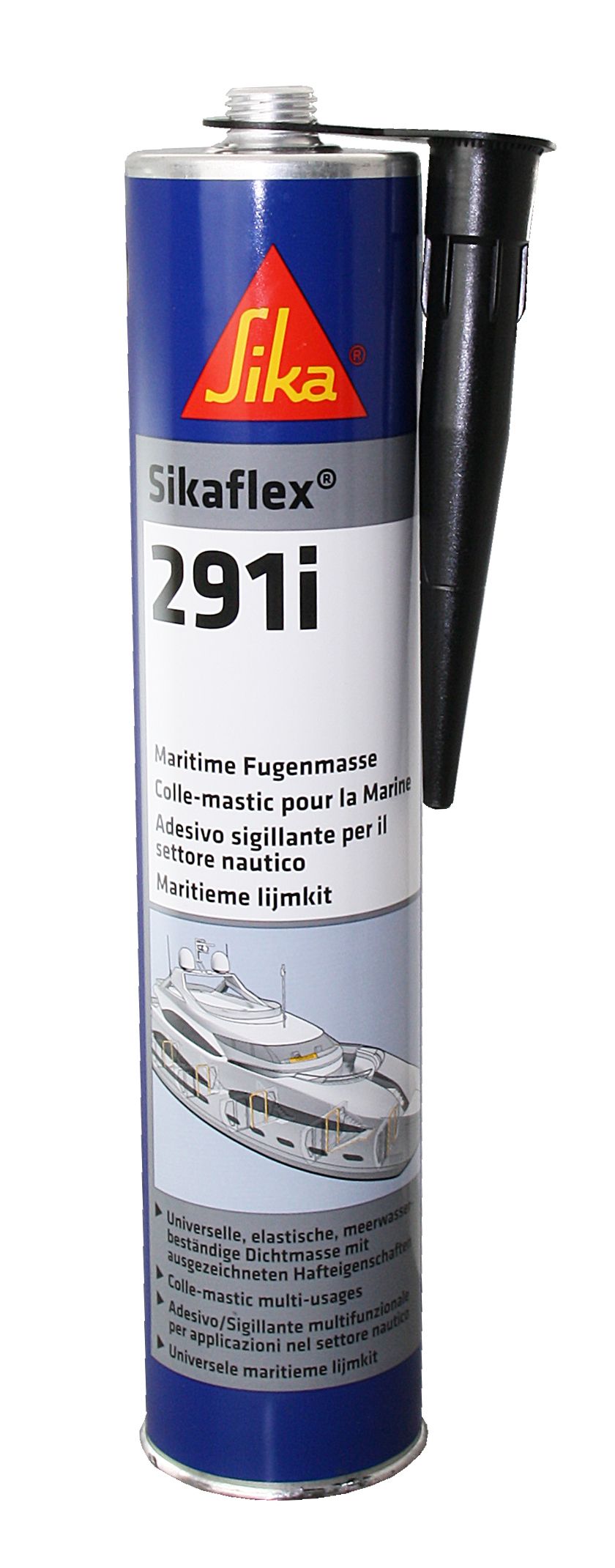 Sika Sikaflex 291i-cure Kleb und Dichtmasse Fugenmasse Maritime Kartusche Beutel 