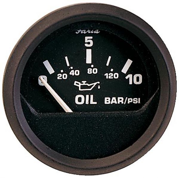 Faria Öldruckanzeige 0-10 bar