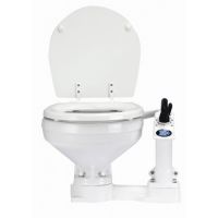 Jabsco-Toilette mit Handpumpe